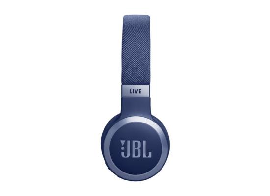 JBL Live 670NC Wireless On-Ear Headphones with True Adaptive Noise Cancelling - Blue